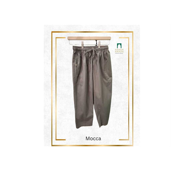 Men's Cotton Pants - Loose Cut (Daily Wear / Umrah / Hajj/ Prayer / Solat)