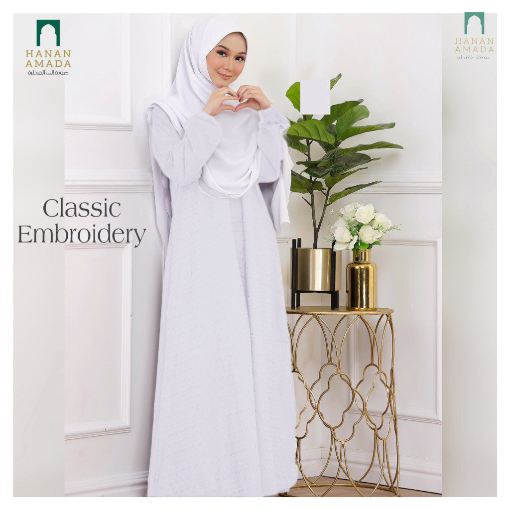 [CLEARANCE SALE] Ladies Jubah / Abaya Collection (Black & White Series) | Premium Hajj, Umrah & Casual