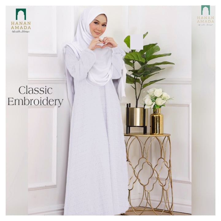 [CLEARANCE SALE] Ladies Jubah / Abaya Collection (Black & White Series) | Premium Hajj, Umrah & Casual