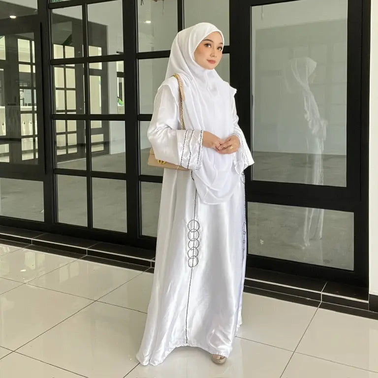 [CLEARANCE SALE] Ladies Jubah / Abaya Collection (Black & White Series) | Premium Hajj, Umrah & Casual
