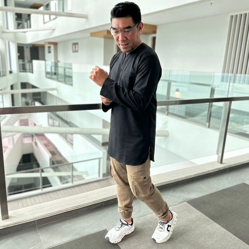 [CLEARANCE SALE] Men's Kurta | Baju Kurta Lelaki Moden, Casual, Umrah and Events (Limited Stock)