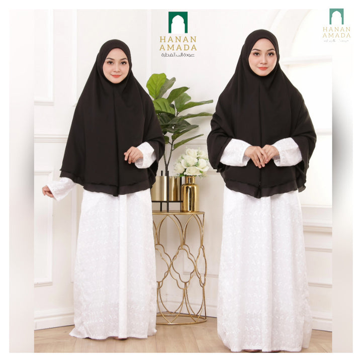 [CLEARANCE SALE] Ladies Jubah / Abaya Collection (Black & White Series) | Premium Hajj, Umrah & Casual
