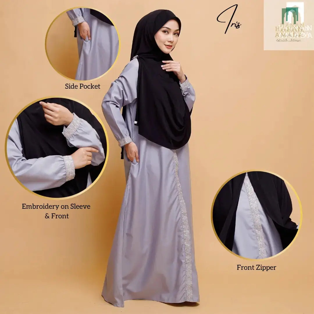 Iris - Jubah Hajj Umrah Hanan Amada