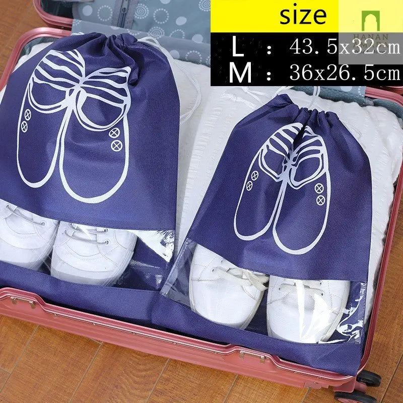 Drawstring Shoe Bags (Medium Size) Hanan Amada