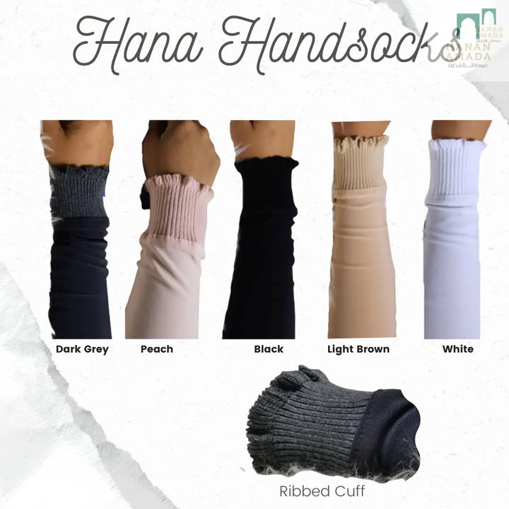 Hana Hand Socks - Ribbed Hanan Amada