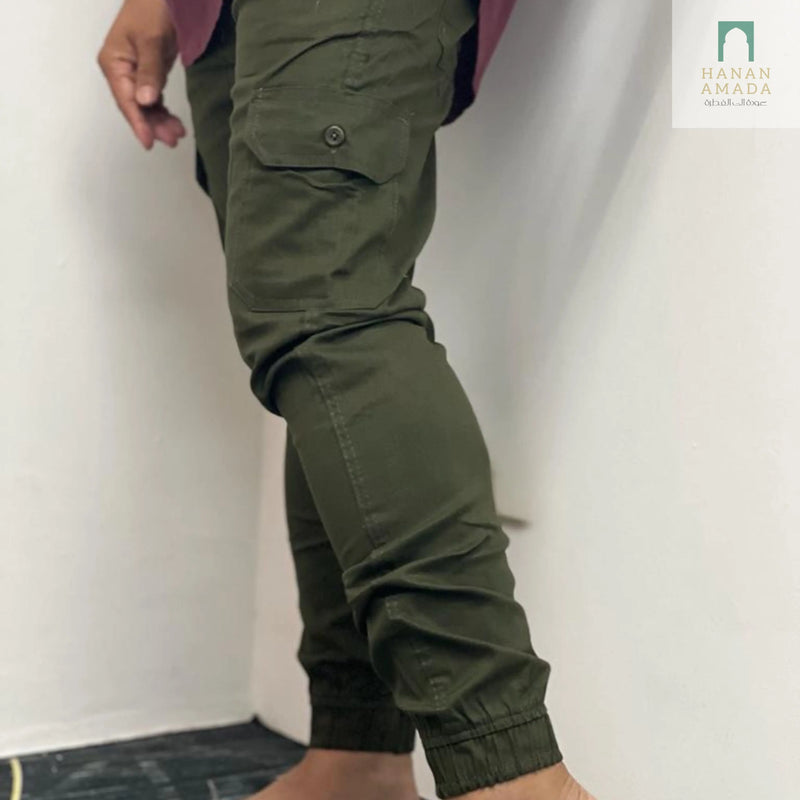 Jogger Pants - Side Pockets Hanan Amada