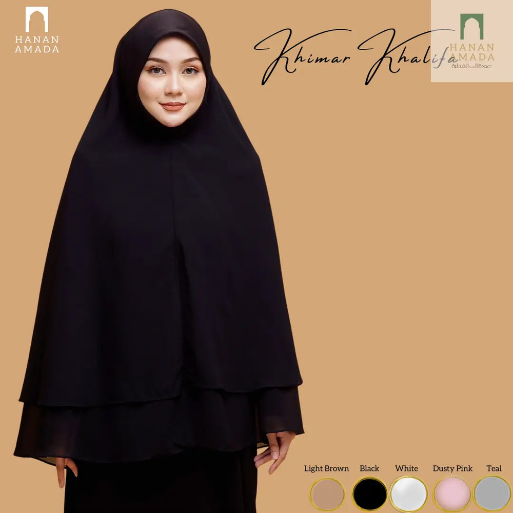 Khimar Khalifa - Front Slit Hanan Amada