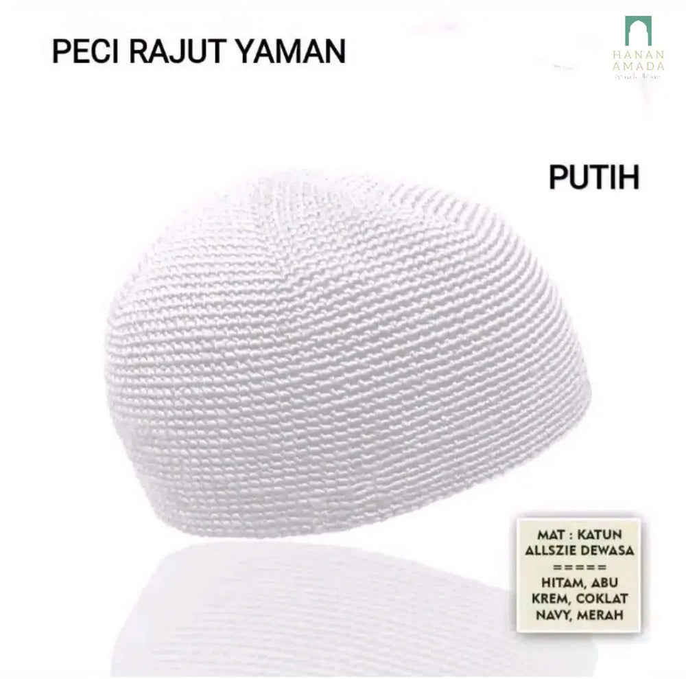 Knitted Kopiah Hanan Amadahajj_umrah