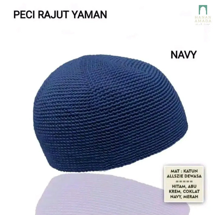 Knitted Kopiah Hanan Amadahajj_umrah