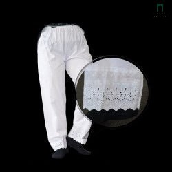 Ladies Inner Cotton Pants with Lace Trimmings Hanan Amada