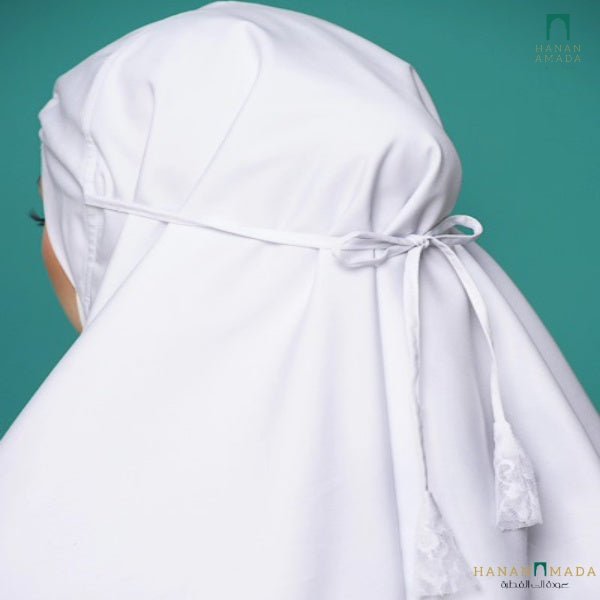 Mini Telekung Pocket ( Cotton with Lace) Hanan Amada
