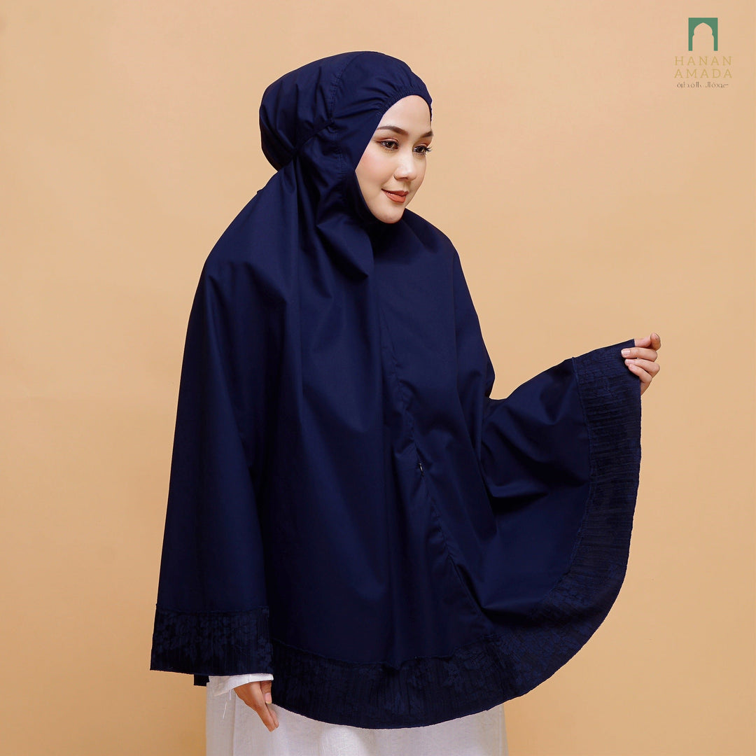 Mini Telekung Pocket ( Cotton with Lace) Hanan Amada