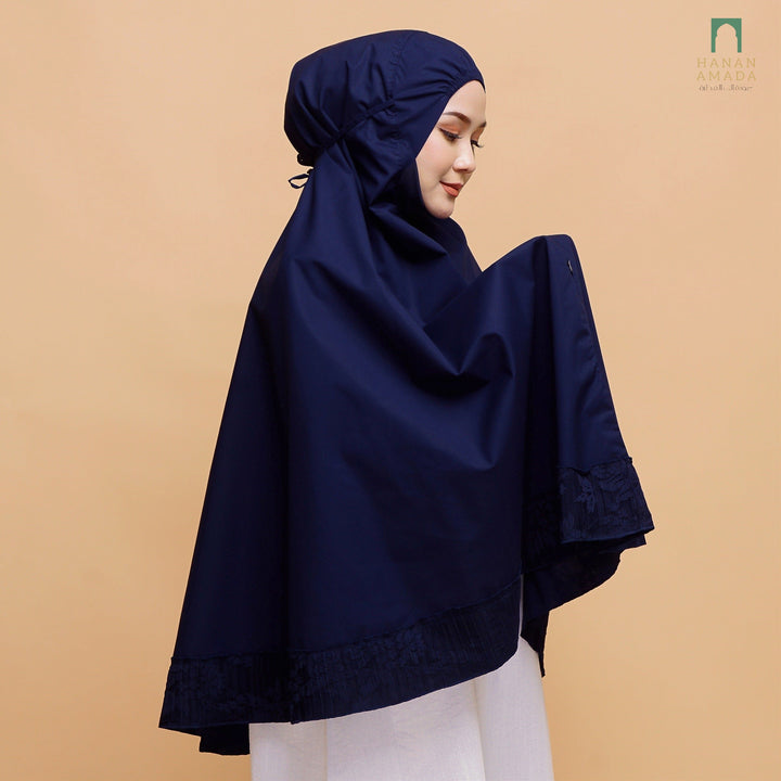 Mini Telekung Pocket ( Cotton with Lace) Hanan Amada