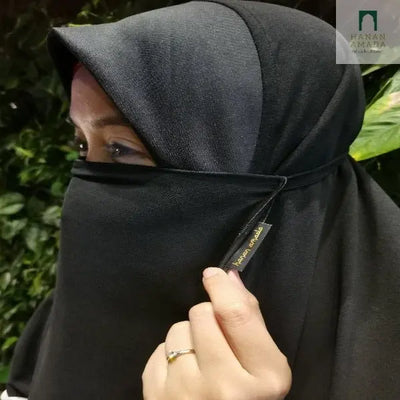 Niqab Aaira (Tieback / Elastic) Hanan Amada