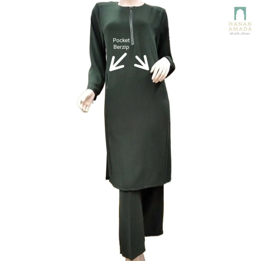 Pant Suit Baiduri Set Hanan Amada