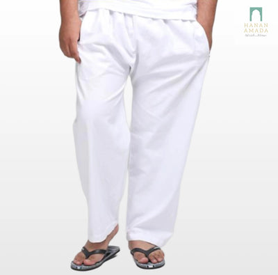 Pants - Pure White (Hajj/Umrah) Hanan Amada