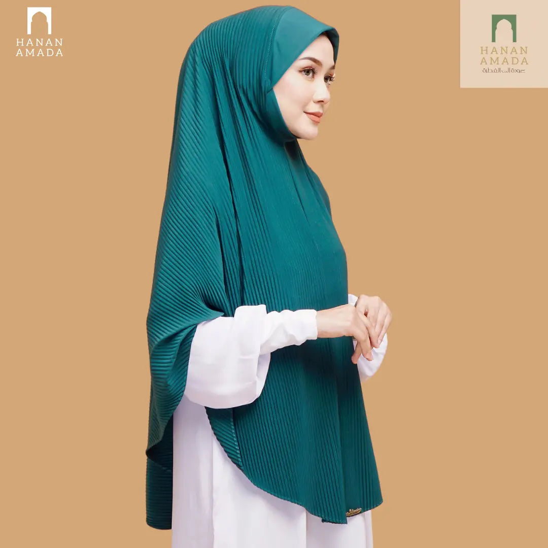 Pleated Instant Hijab Hanan Amada