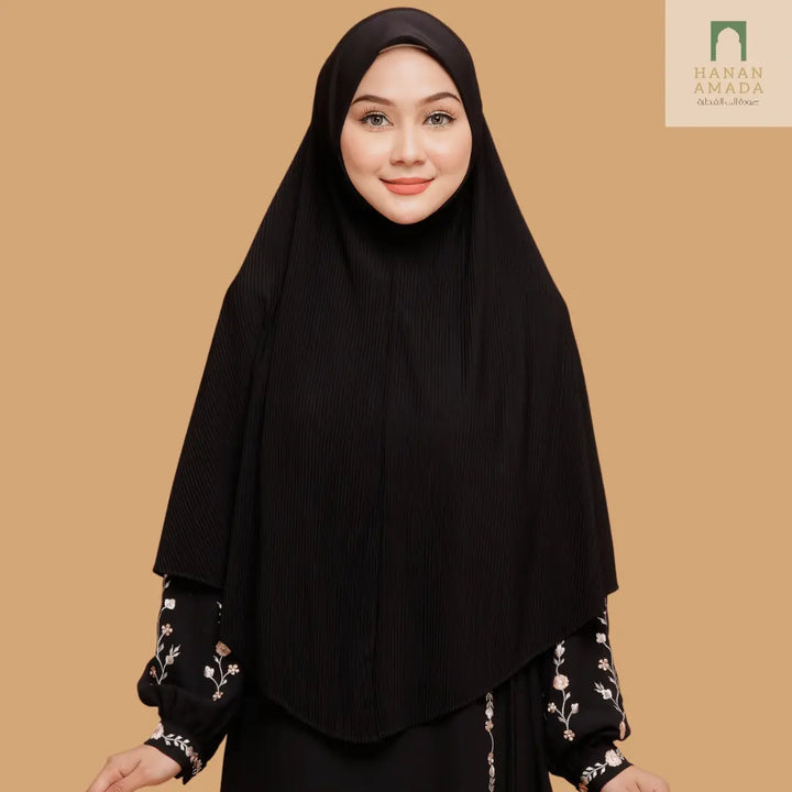 Pleated Instant Hijab Hanan Amada