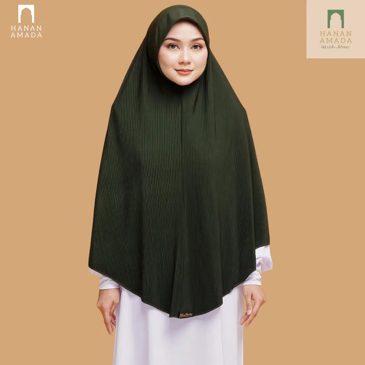 Pleated Instant Hijab Hanan Amada