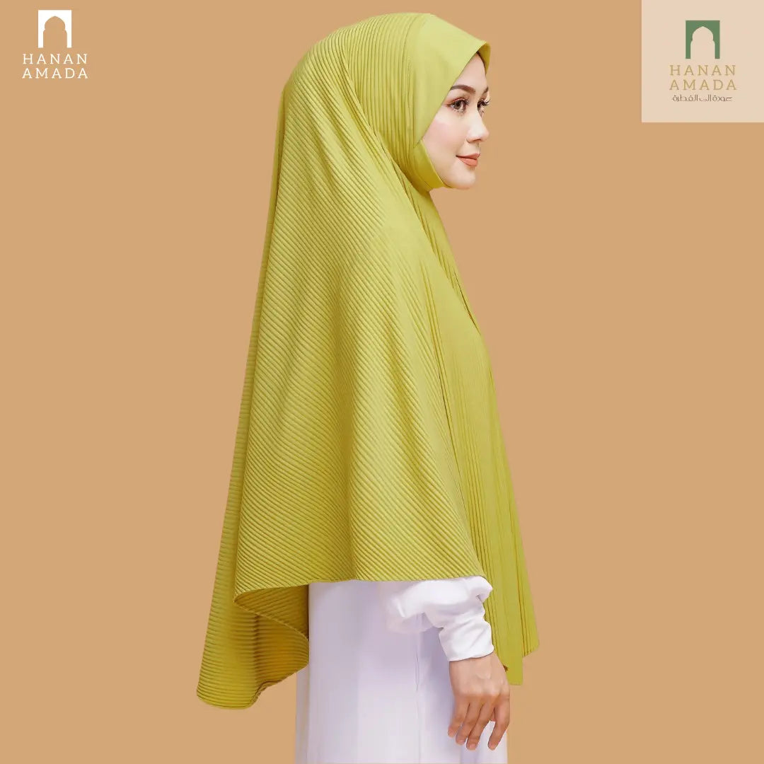 Pleated Instant Hijab Hanan Amada