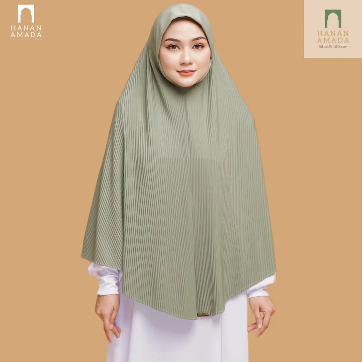 Pleated Instant Hijab Hanan Amada