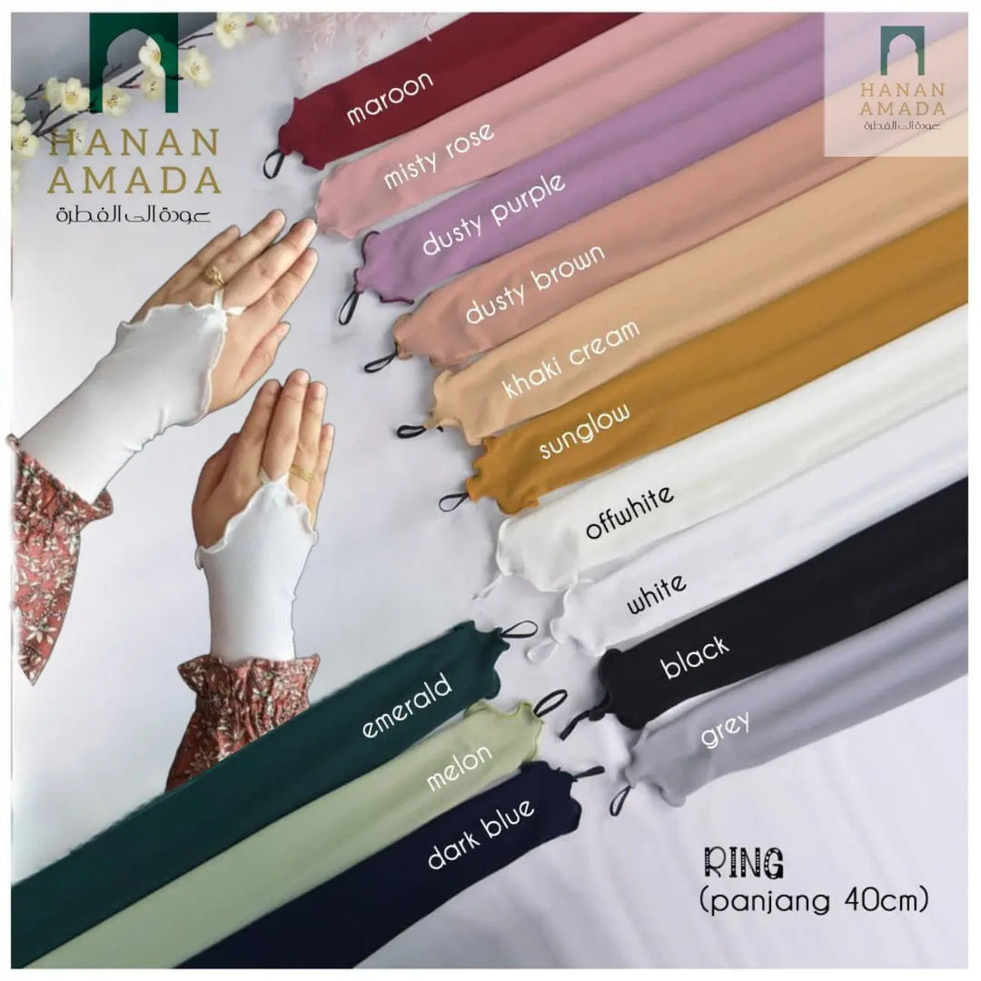 Ring Ruffle Handsock Hanan Amada