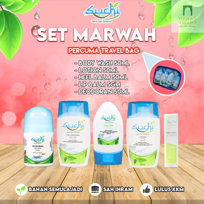 Suchi Marwah Set (5pc mini Travel set) Hanan Amada